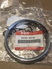 Suzuki GSX1400 K2-ZK7 2002-2007 NEW OEM Clock Meter Cover Bezel Ring 34193-42F00