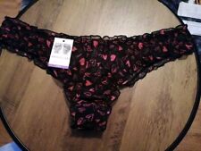 Next Size 18 Black Red Heart