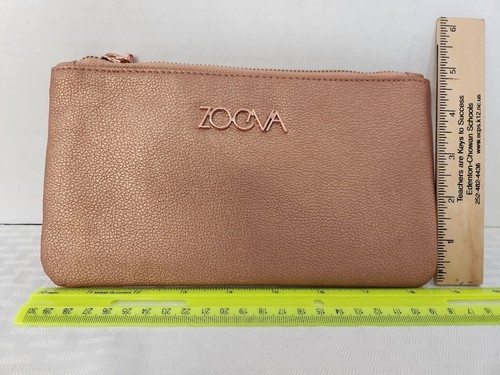Zoeva pink rose gold - gold, zippered
