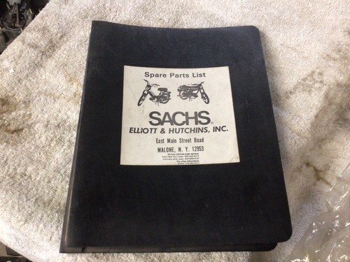 Sachs motorcycle parts list - parts,