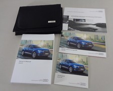 Owner's Manual + Wallet Audi Q7 Quattro Petrol and Diesel Type 4M from 04/2015