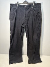 Vintage LL Bean Men’s Corduroy Jeans/Pants. Black. W44 L32. Plus Size. Wide Leg