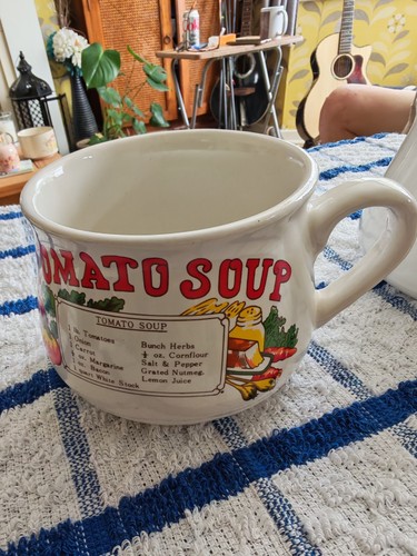 Vintage 70s style soup - 70s, mugs