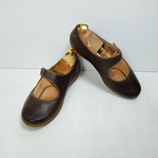 Clarks Active Air Brown Leather Mary Jane Flats UK 7 Comfort Shoes