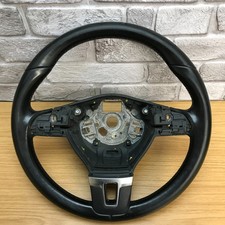 Genuine VW black leather