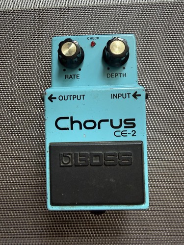 Boss chorus pedal - pedal, 1986