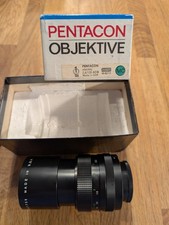 Pentacon Objektive F2.8 135mm Vintage Lens M42 Mount Original Box