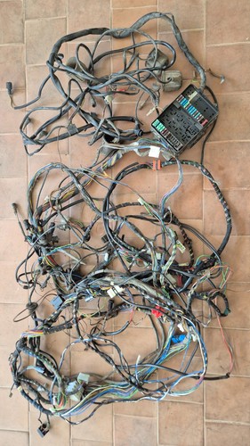 Bmw e23 fuse - box, wiring