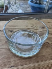 Glass Terrarium Cylinder Bowl Sturdy Base Open Top Perfect Project High Quality