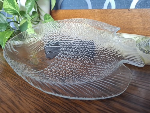 Fish platter arcoroc france - fish,