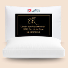 Cotton Box Pillow Microloft