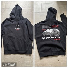 Official Honda Civic Si Black Hoodie Adults Size Medium BNWT