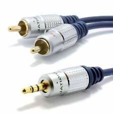 RCA to 3.5mm Jack to 2 x RCA