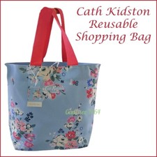 Tesco Cath Kidston Large Vintage Print Blue Floral Tote Bag NEW Shopping Bag