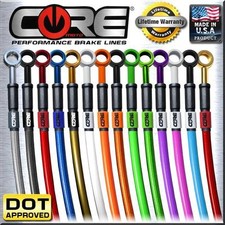 Honda CBR 600 F4i Brake Lines 1999-2006 Front-Rear Custom Stainless Braided Kit