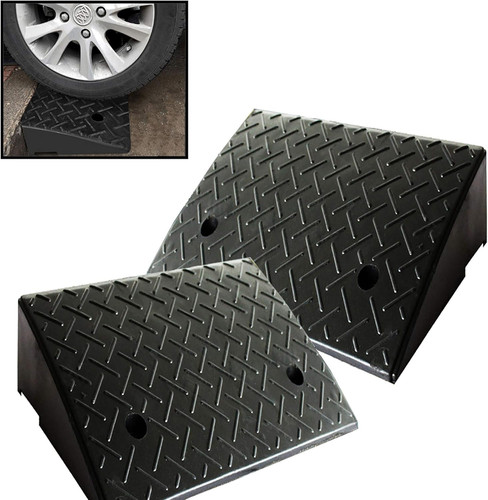 Heavy duty rubber curb ramps - duty,