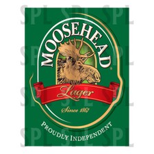 Moosehead lager metal - moosehead,