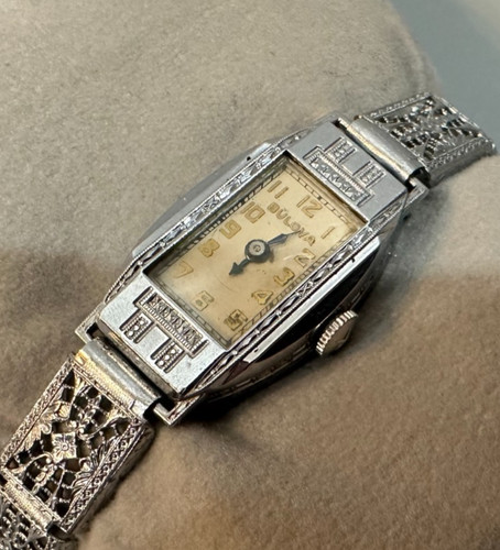 Antique bulova ladies - ladies, deco
