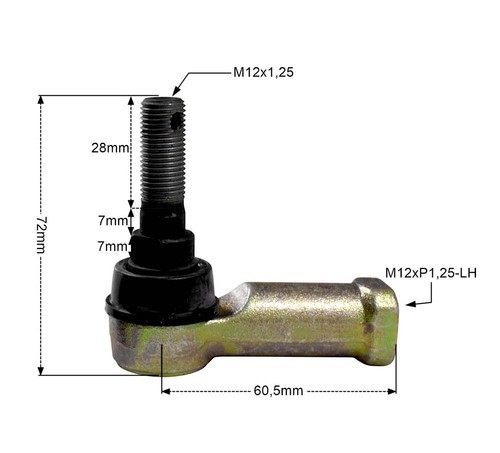 Promx tie rod end - tie-rod, end,