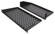 Vented rack shelf tray - vented,