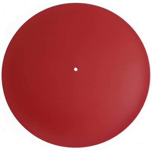Red leather felt - felt, slip
