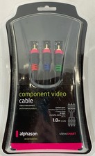 Alphason Component Cable 1m -