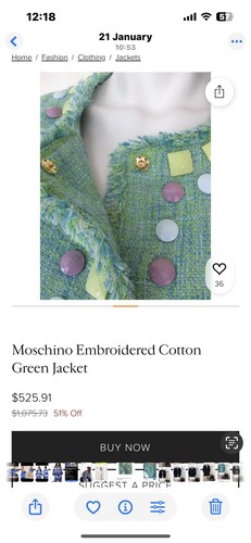 Women vintage moschino - women’s,