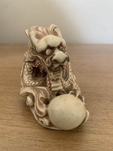 Netsuke dragon controller - dragon,