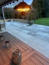Patio heater black hanging - heater,