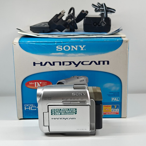 Sony handycam dcr hc18e minidv - sony, dcr-hc18e