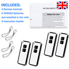 4PCS Garage door remote  KEY