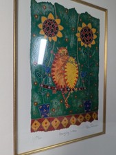 Helen Rhodes Cat Print