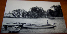 Antique  RPPC Boating Lake