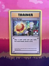 Pokemon Card Gym Badge XY205 Black Star Promo Lt. Surge Near Mint