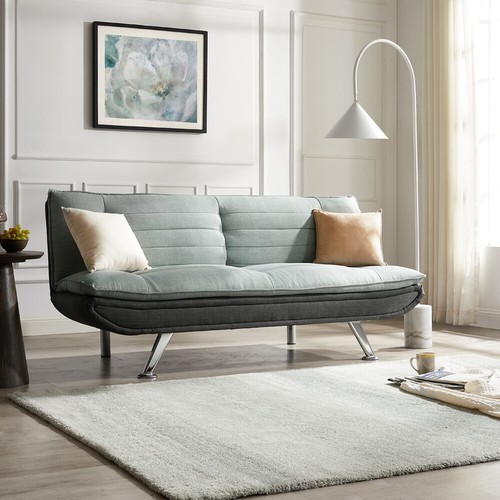 Fabric sofa bed seater - fabric, 3