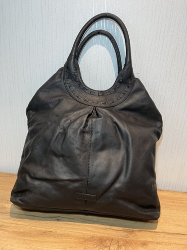 John rocha brown leather large - rocha,