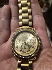 Daisy Fuentes Gold Tone Ladies