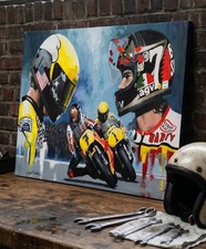 Barry sheene and kenny - barry,