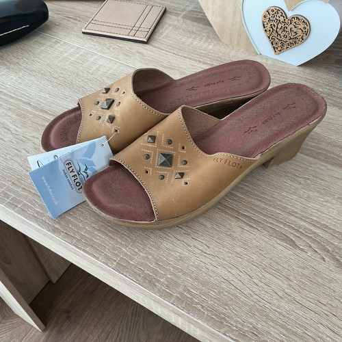 Fly flot tan leather - fly,