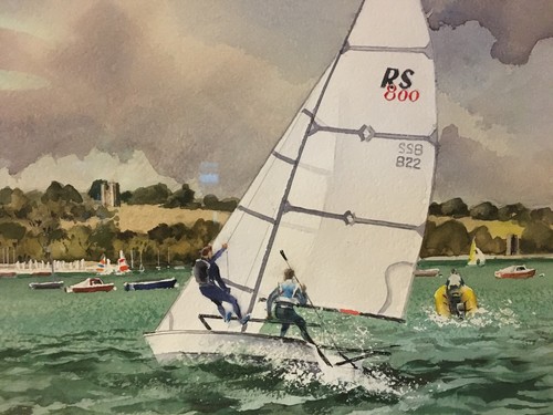 800 racing dinghy sail - 800,