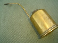 VINTAGE  BRASS oil can