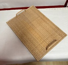 Honey Wicker Serving Tray