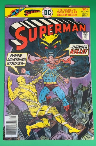 Superman 303 comics 1976 - #303, dc