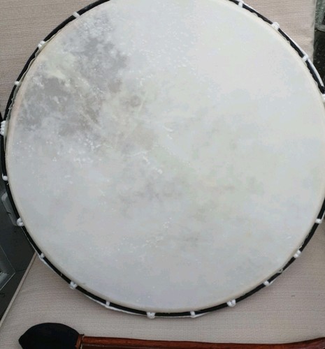 Shamanic frame drum with - frame,