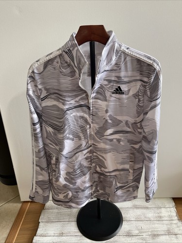 Adidas full zip track jacket - track,