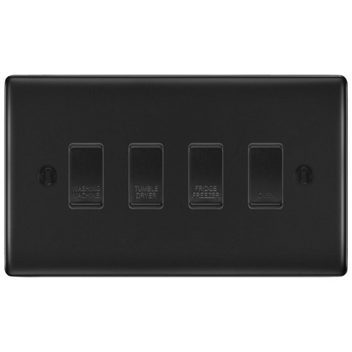 Matt black gang custom - black,