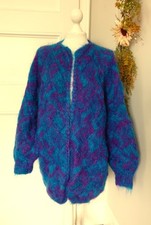 STUNNING HAND KNITTED BLUE