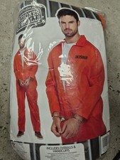 Adult Prison Overalls Costume