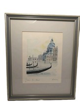 Venice Watercolour Santa Maria