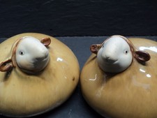 Twin 6-inch Sheep Ceramic
